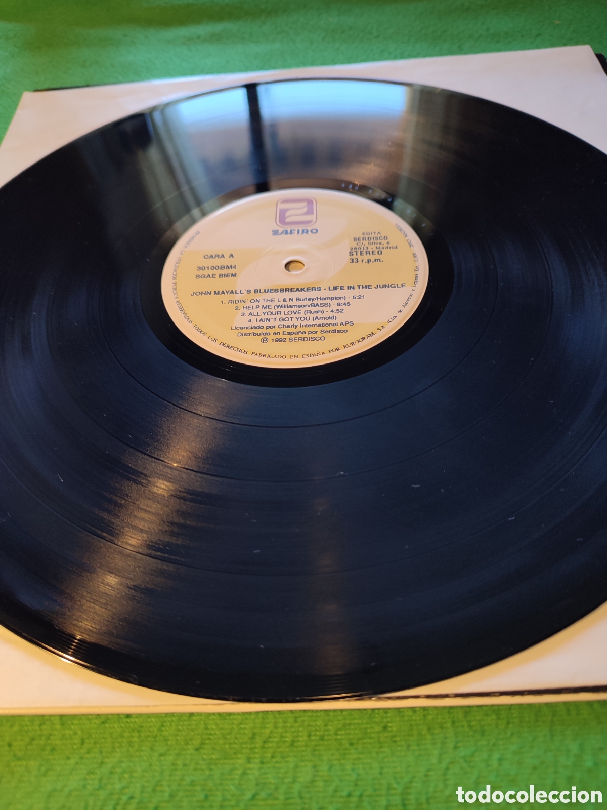 Discos de vinilo: John Mayall Bluesbreakers-Life in the jungle - Foto 3