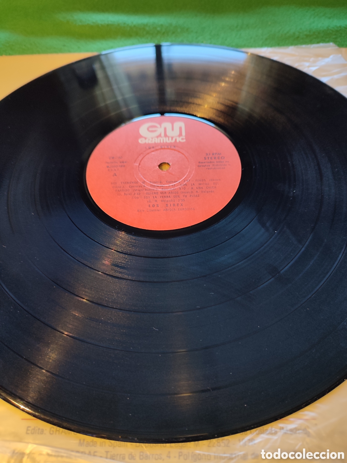 Discos de vinilo: Los Sirex - Same 1978 - Foto 3