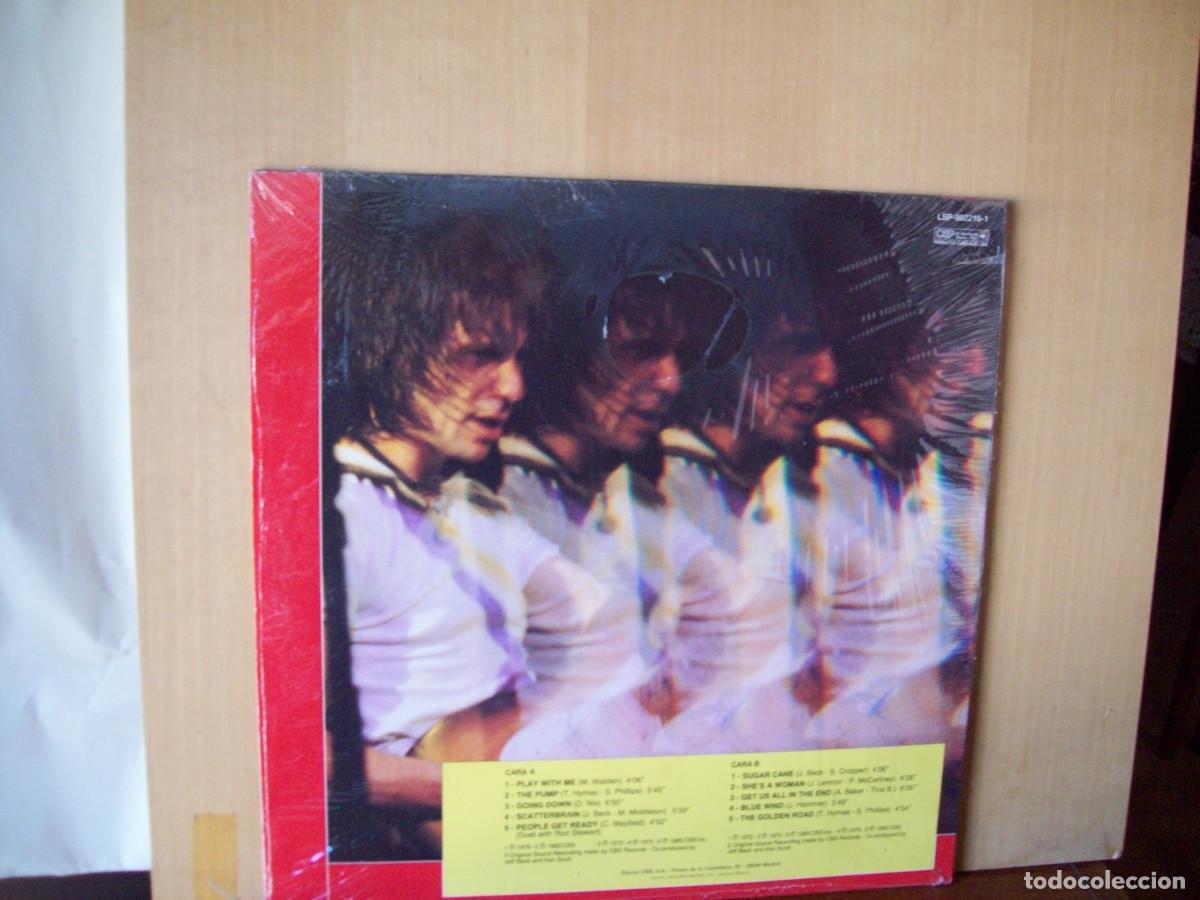 Discos de vinilo: JEFF BECK - BLUE WIND - LP 1989 - Foto 3