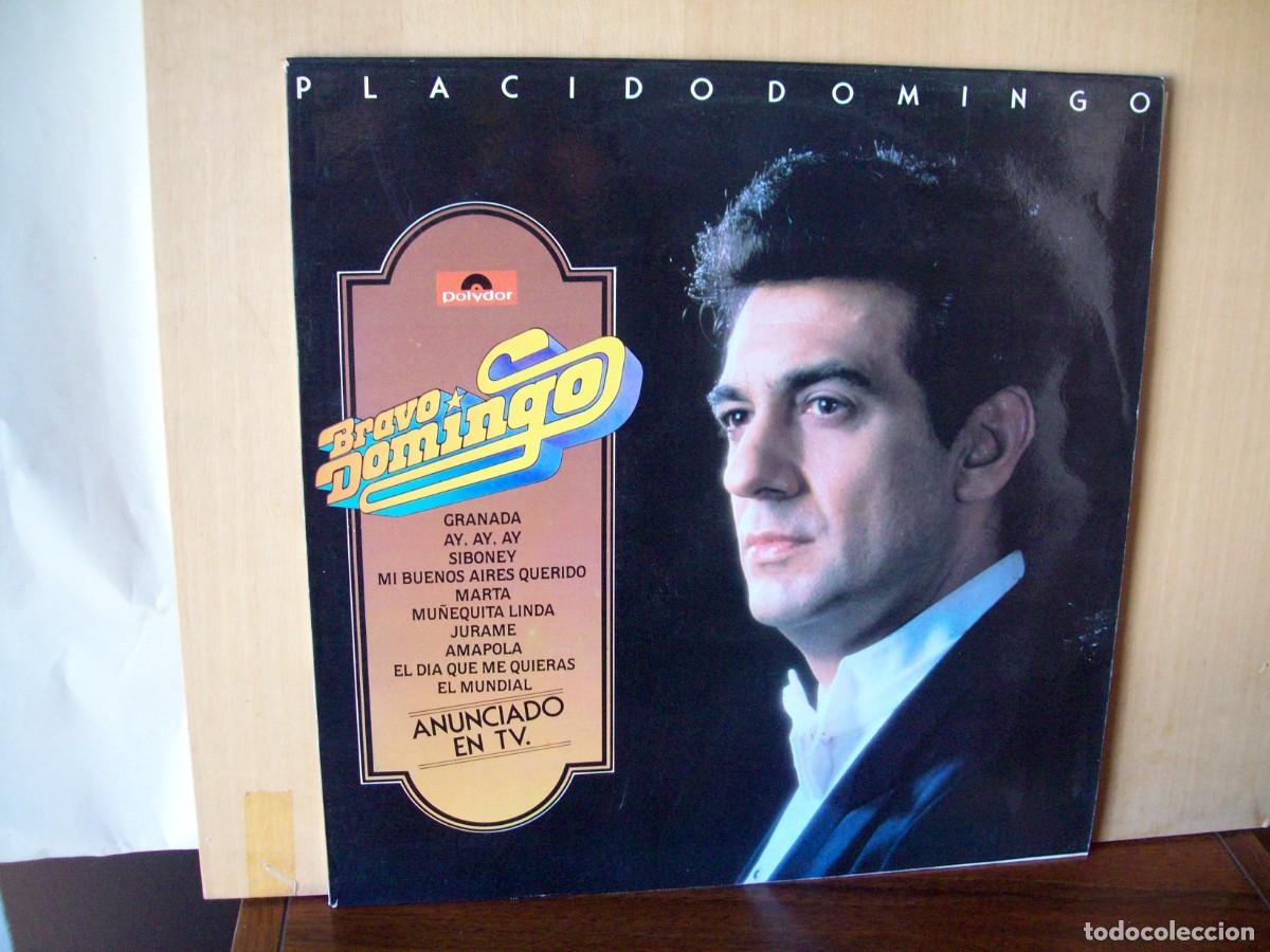 Discos de vinilo: PLACIDO DOMINGO - BRAVO DOMINGO - LP - Foto 1