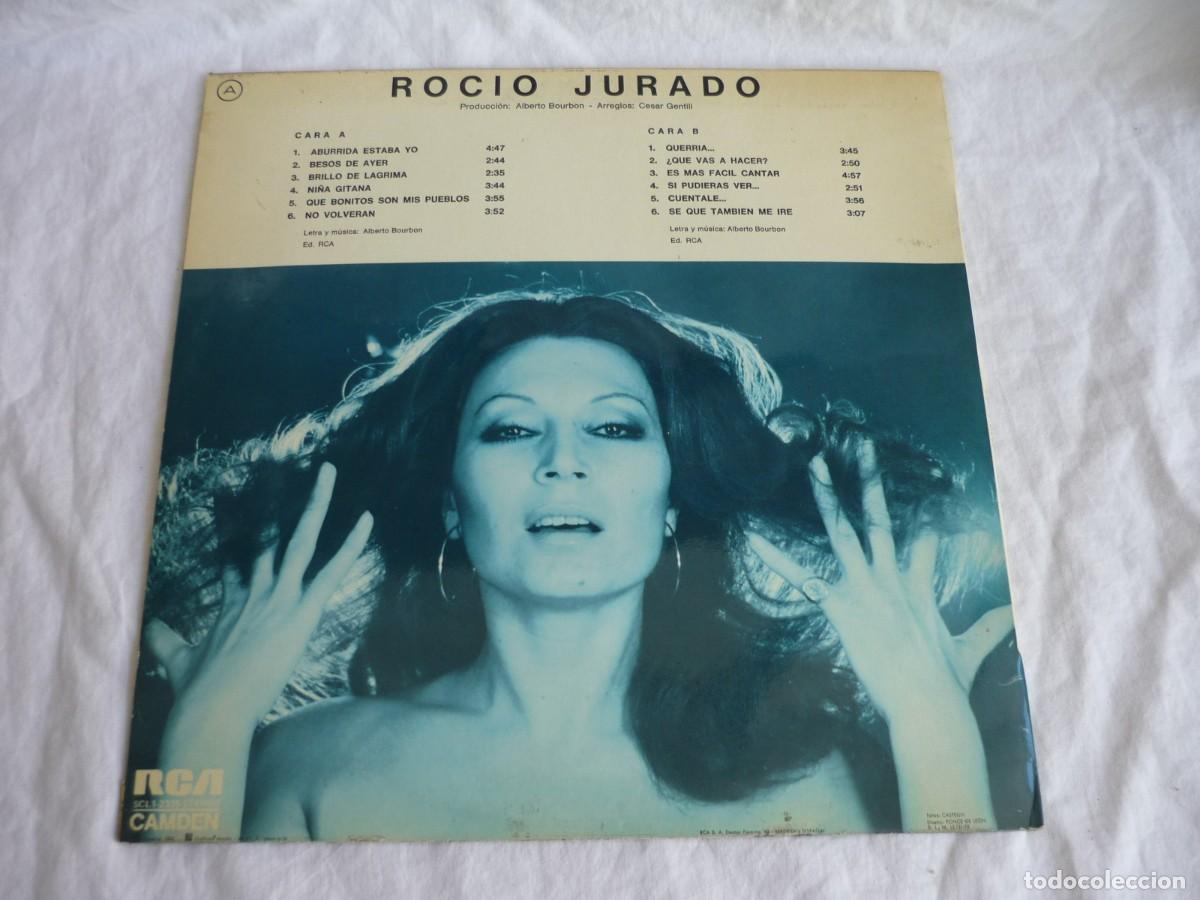 Discos de vinilo: 3 LPs vinilo de Roc&iacute;o Jurado - Foto 3