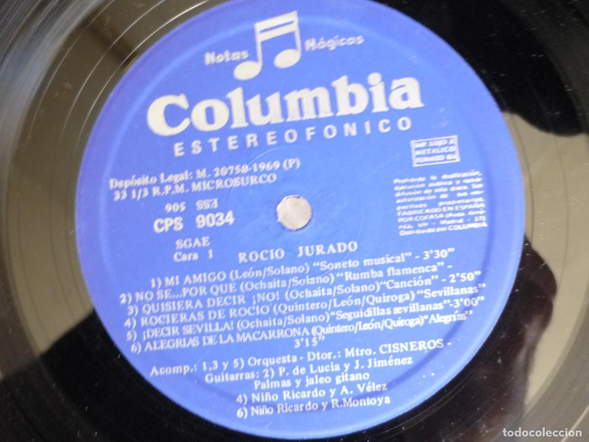 Discos de vinilo: 3 LPs vinilo de Roc&iacute;o Jurado - Foto 9