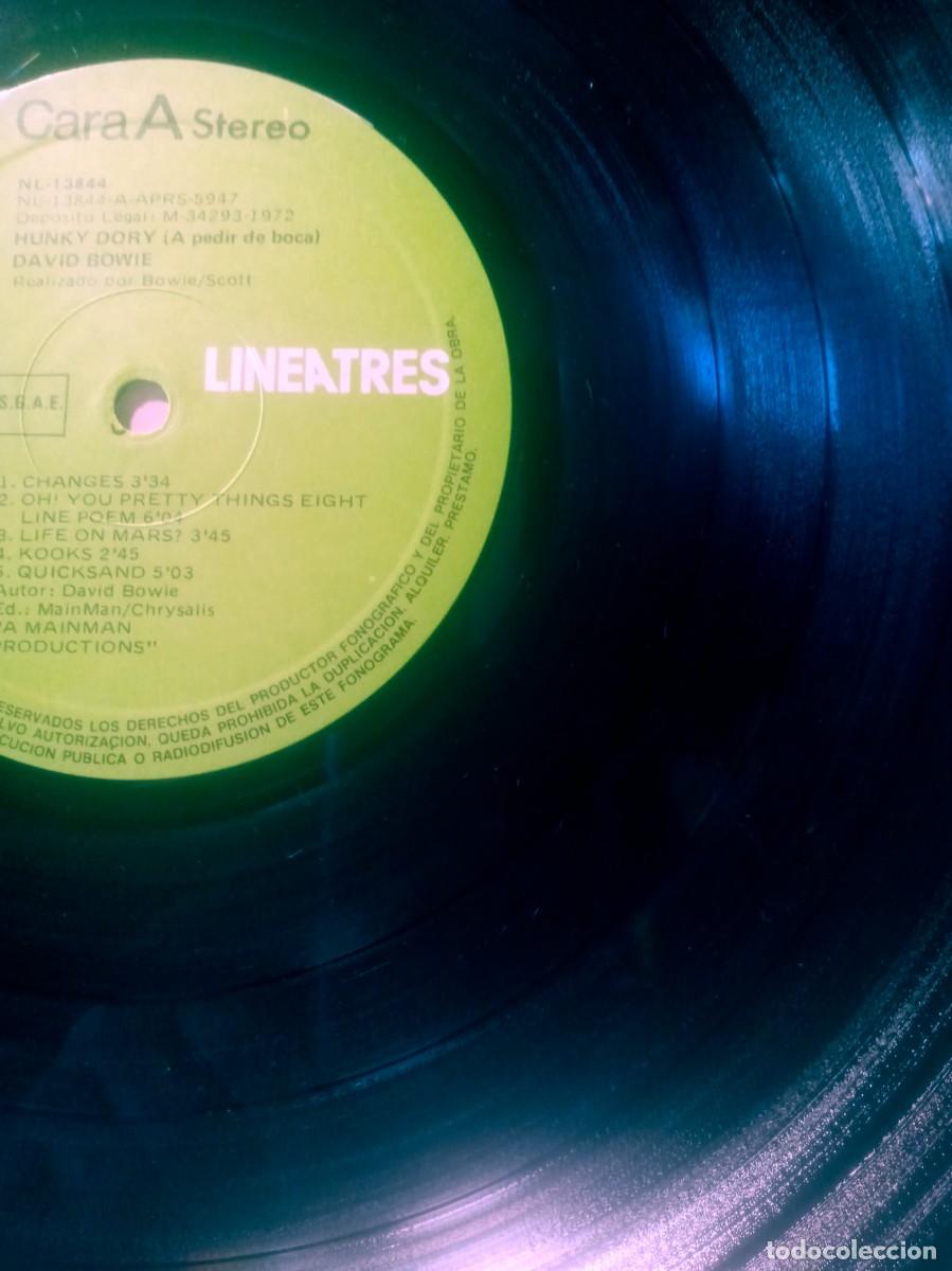 Discos de vinilo: D.BOWIE - HUNKY DORY. - Foto 2