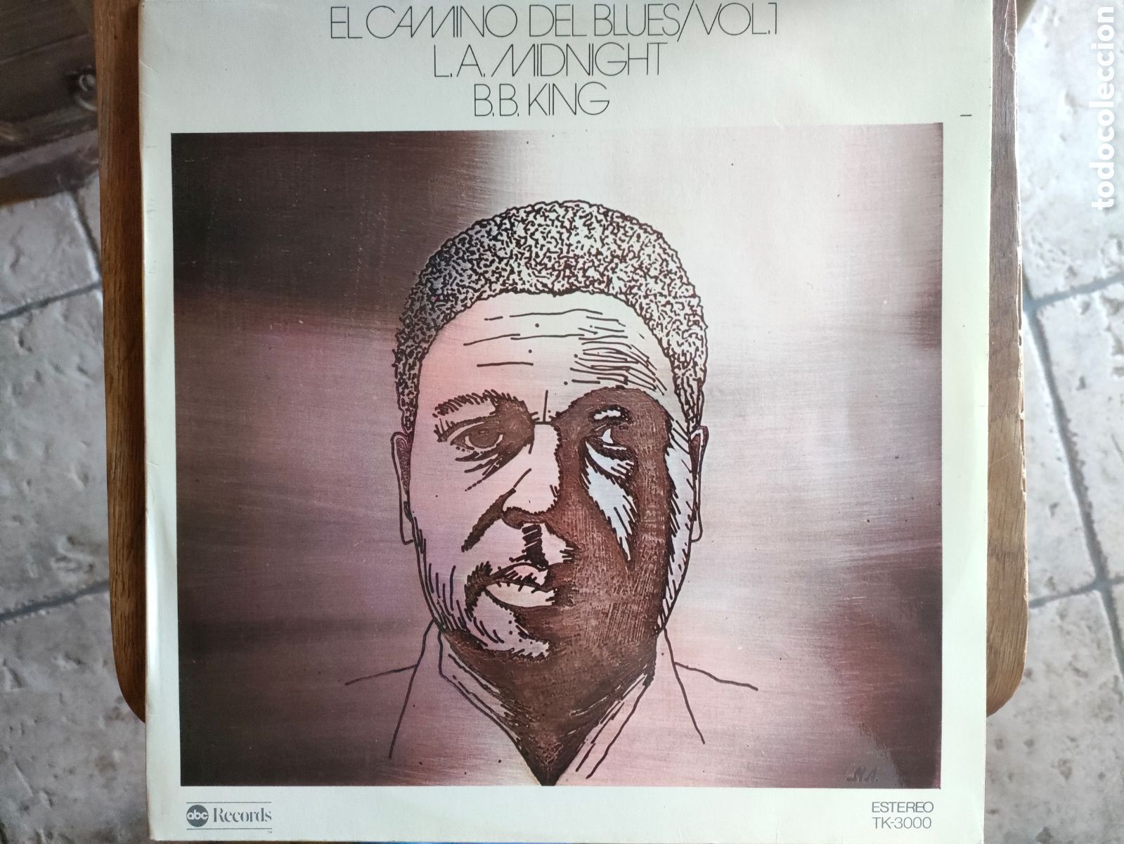 Discos de vinil: B. B. King - L.A. Midnight - El Camino Del Blues Vol. 1 - 1976 - Spain - Blues