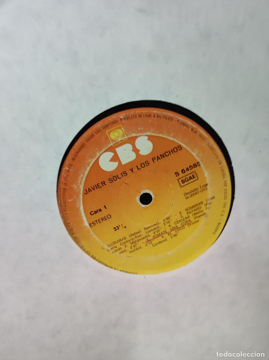 Discos de vinilo: JAVIER SOLIS Y LOS PANCHOS - Foto 4