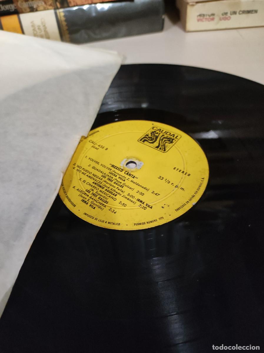 Discos de vinilo: MEXICO CANTA - Foto 3