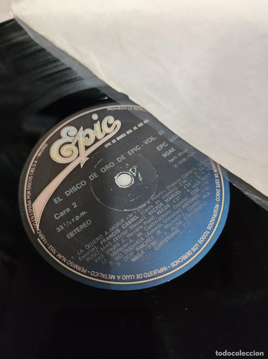 Discos de vinilo: EL DISCO DE ORO DE EPIC VOL III - Foto 2