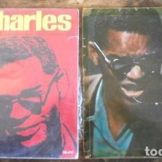 Discos de vinilo: RAY CHARLES (2 EP 1963) I'M MOVIN' ON - AIN'T THAT LOVE - I BELIEVE TO MY SOUL - MR. CHARLES' BLUES