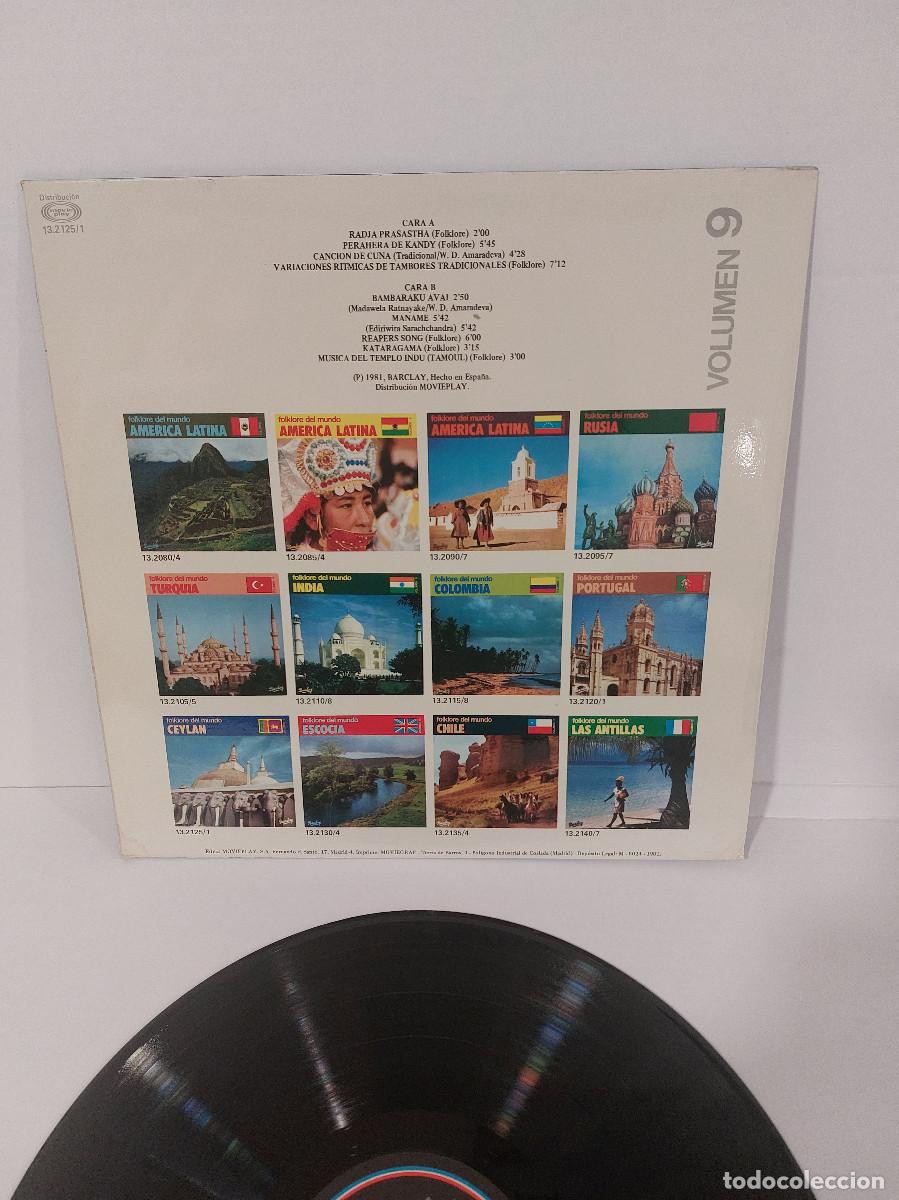 Discos de vinilo: CEYLAN. kpfolklore del mundo - Foto 2
