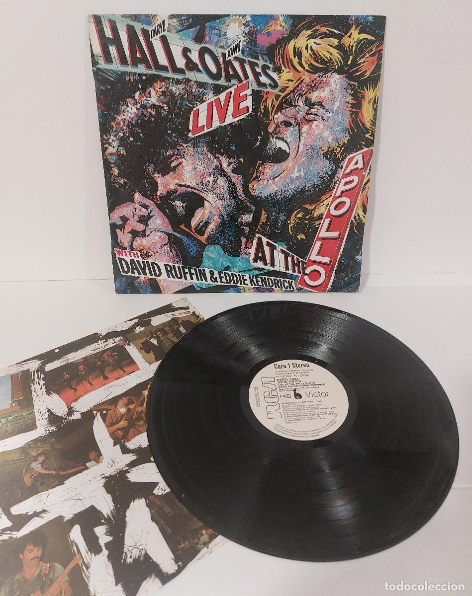 Discos de vinilo: DARLY HALL & JOHN OATES. live - Foto 2