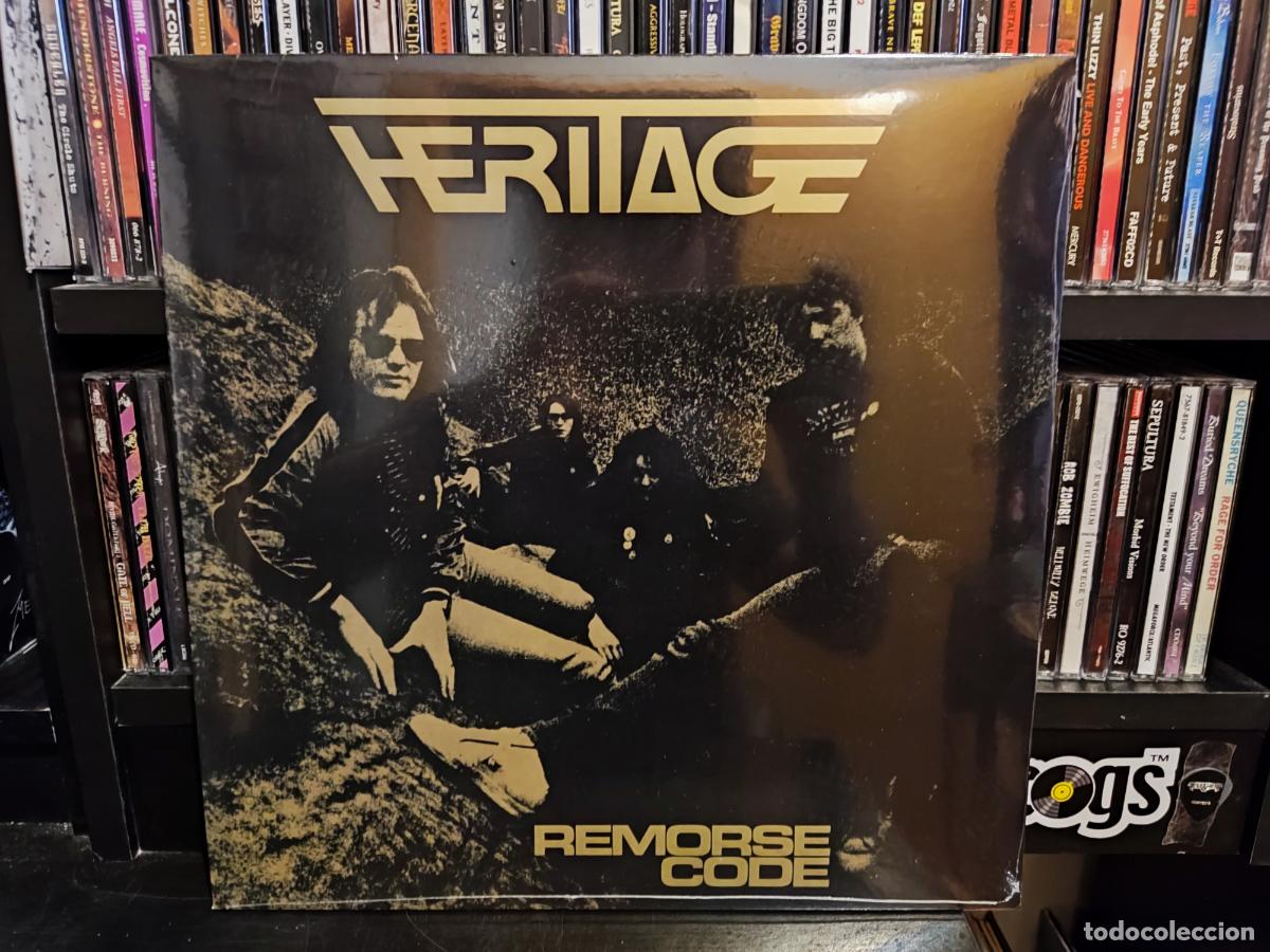 Discos de vinilo: HERITAGE - REMORSE CODE - LP+SINGLE - NUEVO, PRECINTADO. - Foto 1