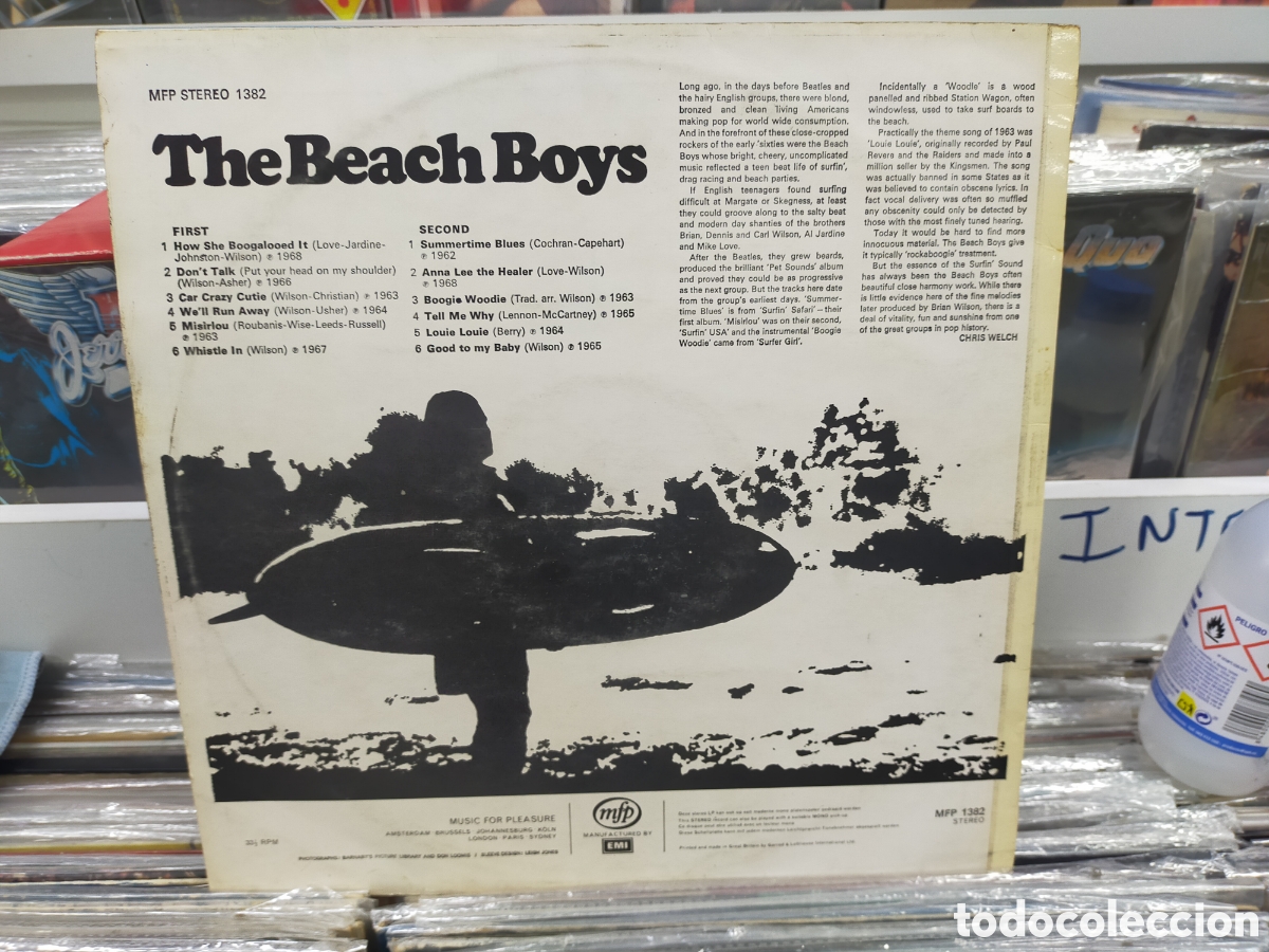 Discos de vinilo: The beach boys LP u.k. - Foto 2