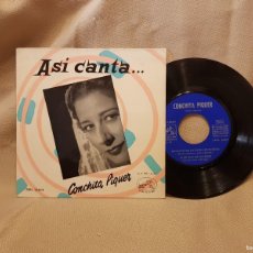 Discos de vinilo: ASI CANTA ... CONCHITA PIQUER