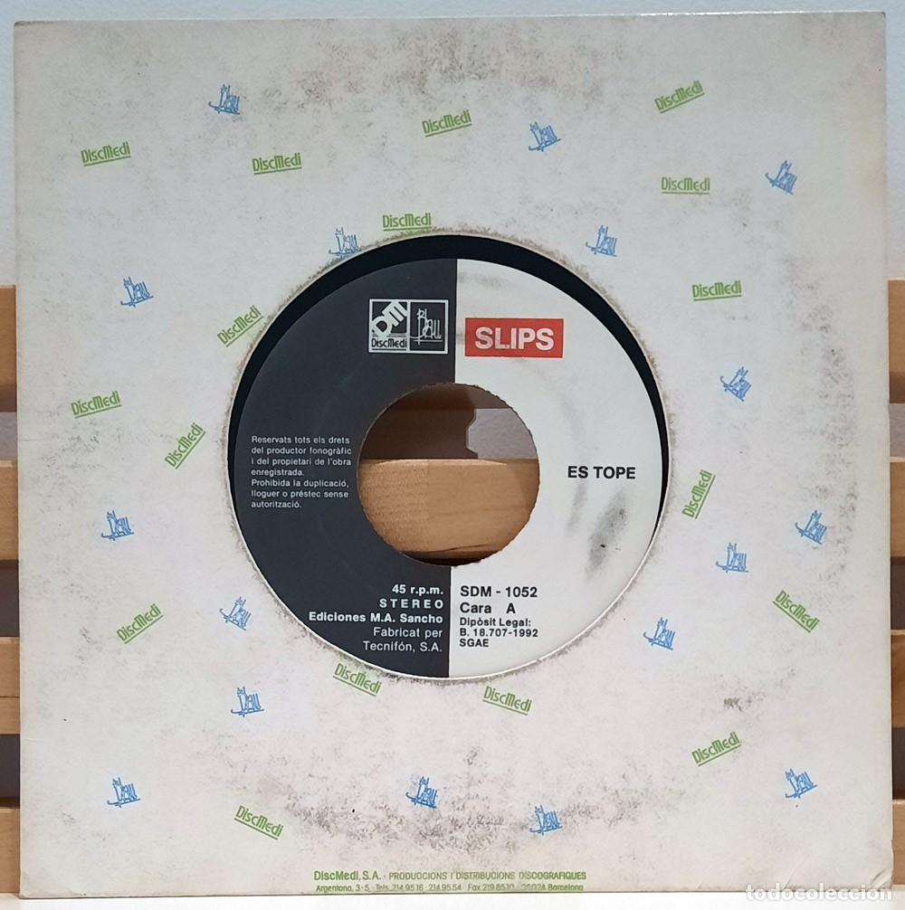 Discos de vinilo: SLIPS &middot;&middot;&middot; Es tope / Sols fou - (Single) - Foto 1