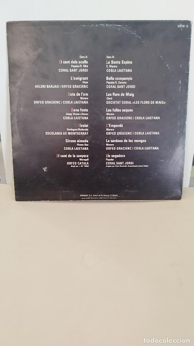 Discos de vinilo: Can&ccedil;ons Populars Catalanes.Vinilo Lp - Foto 2