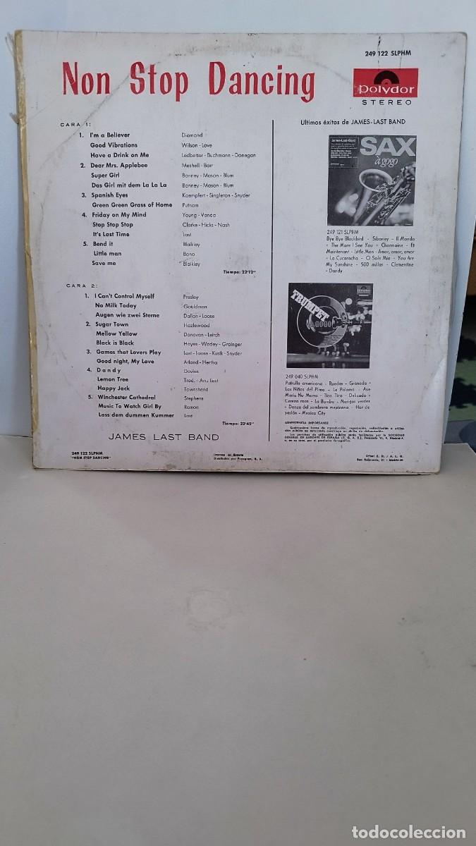 Discos de vinilo: James Last Band &ndash; Non Stop Dancing.Vinilo Lp - Foto 2