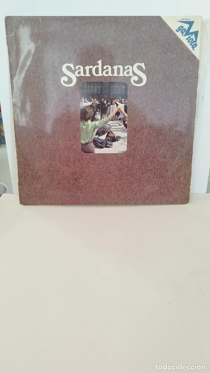Discos de vinilo: SARDANAS - GIRONA AIMADA, ENTRE AMICS, CAPVESPRE, AFECTE.Vinilo LP - Foto 1