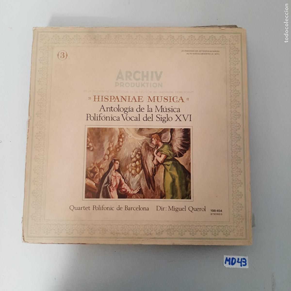 Discos de vinilo: Hispaniae m&uacute;sica - Foto 1
