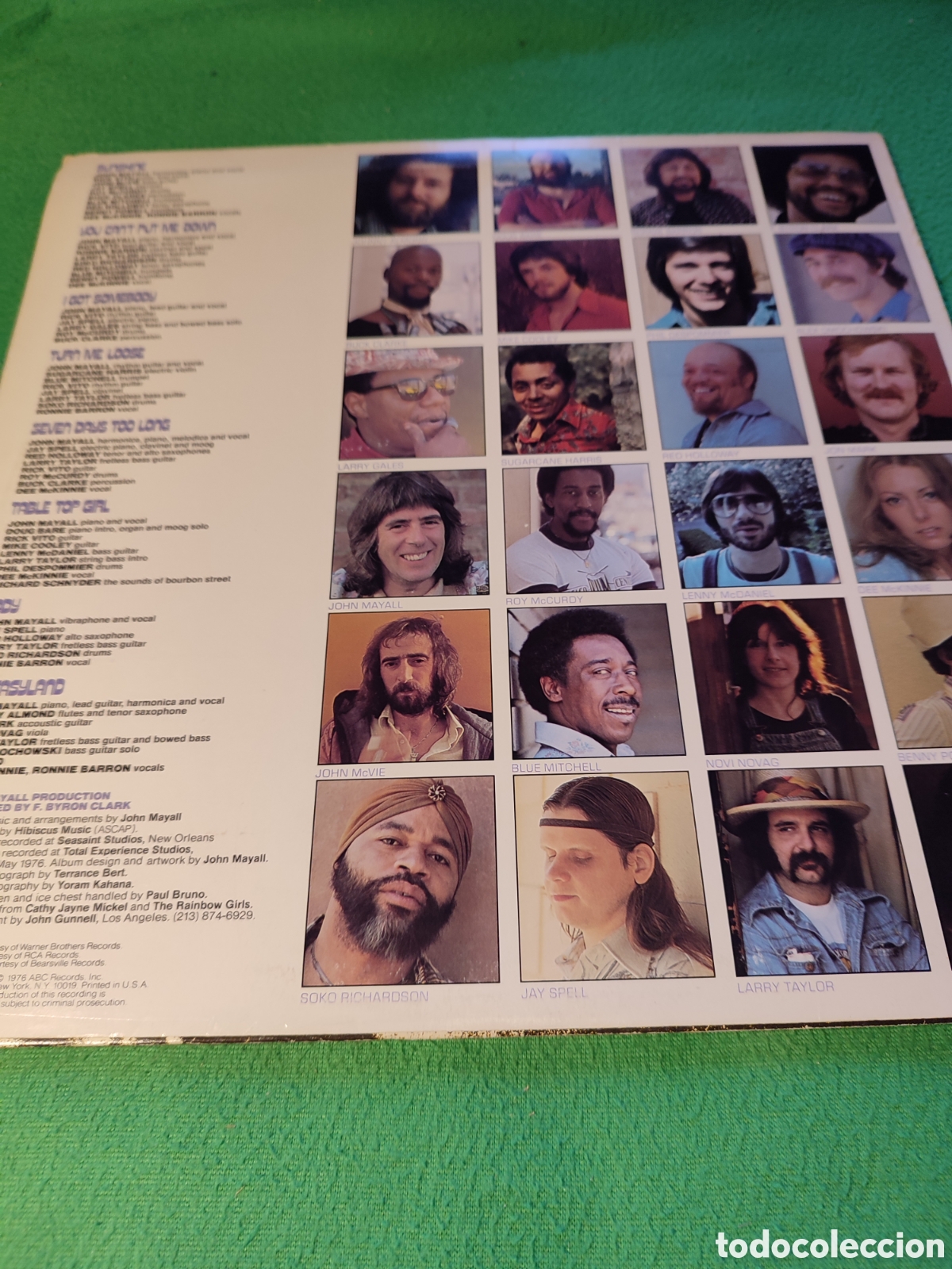 Discos de vinilo: John Mayall - A banquet in Blues - Foto 2
