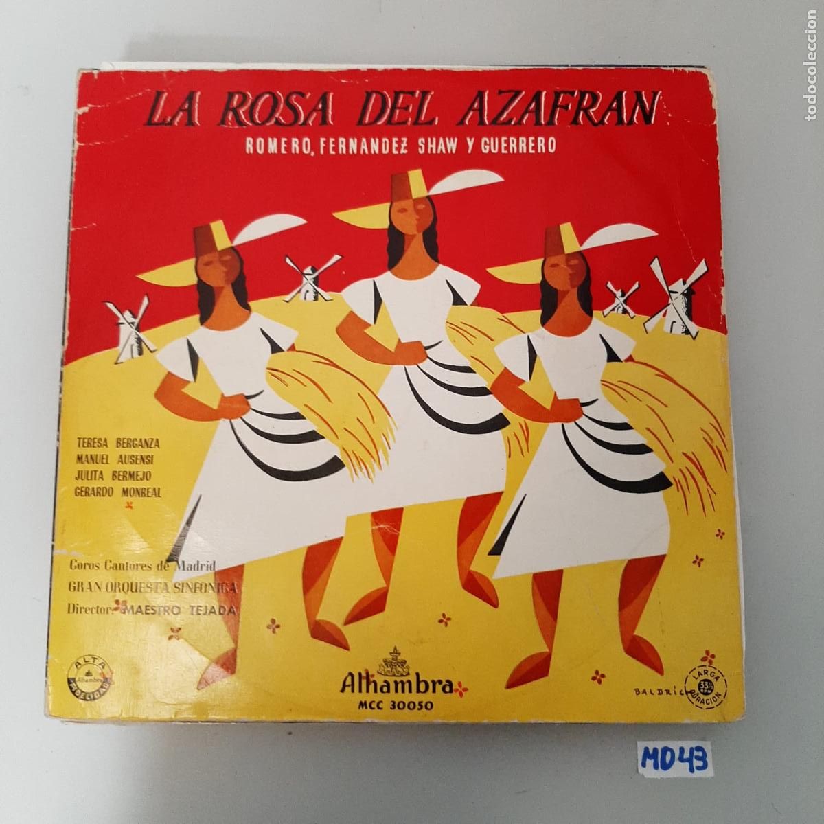 Discos de vinilo: La rosa del azafr&aacute;n - Foto 1