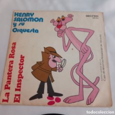 Discos de vinilo: SINGLE LA PANTERA ROSA-HENRY SALOMON Y SU ORQUESTA-1973(VINILO EXCELENTE)