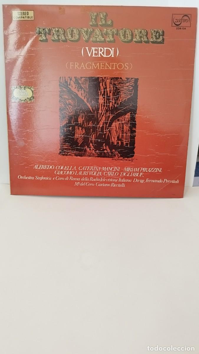 Discos de vinilo: Il Trovadore,Verdi .Vinilo Lp - Foto 1