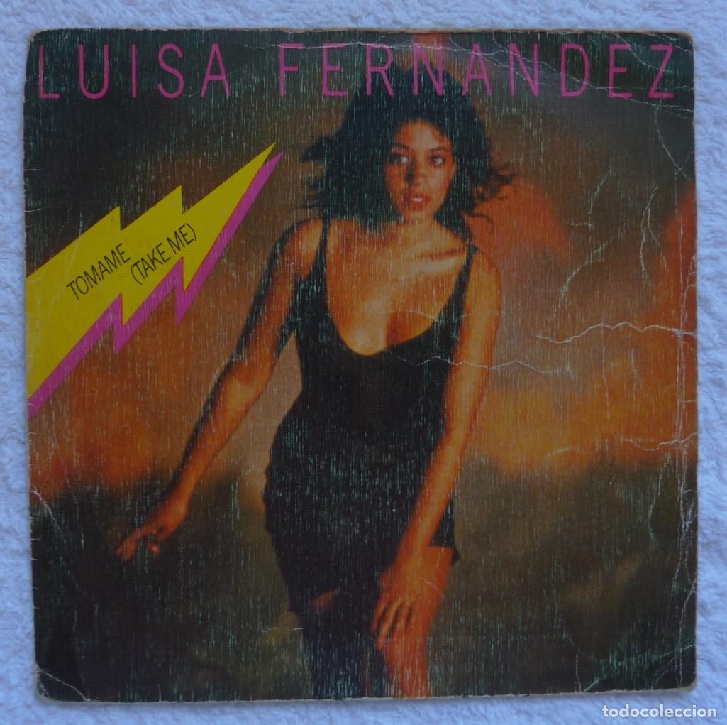 Discos de vinilo: LUISA FERNANDEZ // TOMAME // 1982 // SINGLE - Foto 1