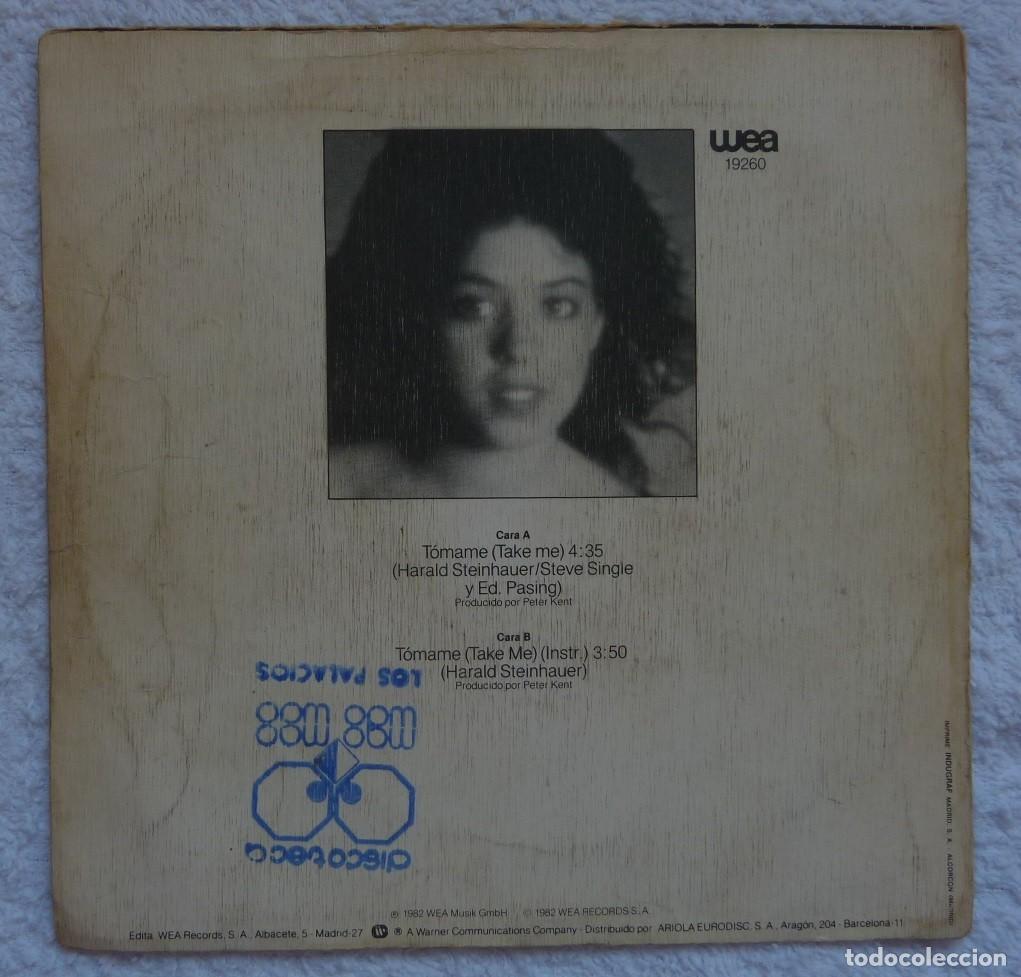 Discos de vinilo: LUISA FERNANDEZ // TOMAME // 1982 // SINGLE - Foto 2