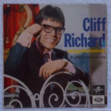 Discos de vinilo: CLIFF RICHARD // HIGH N' DRY // CONGRATULATIONS+3// MADE IN PORTUGAL // EP