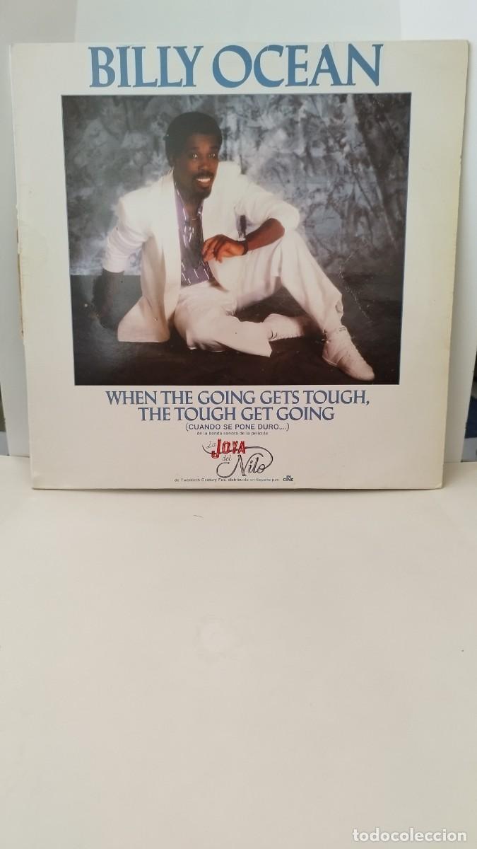Discos de vinilo: Billy Ocean &ndash; When The Going Gets Tough, The Tough Get Going.Maxi Single - Foto 1