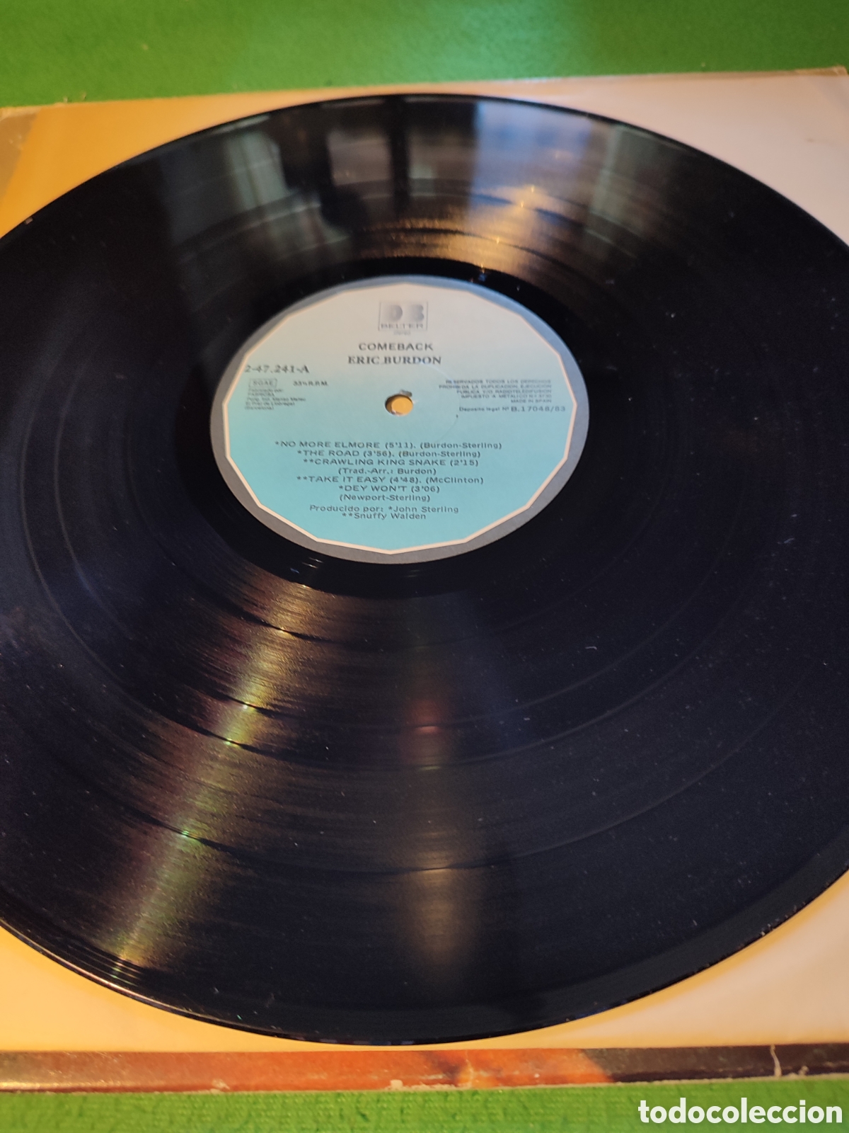 Discos de vinilo: Eric Burdon Band - Comeback - Foto 3