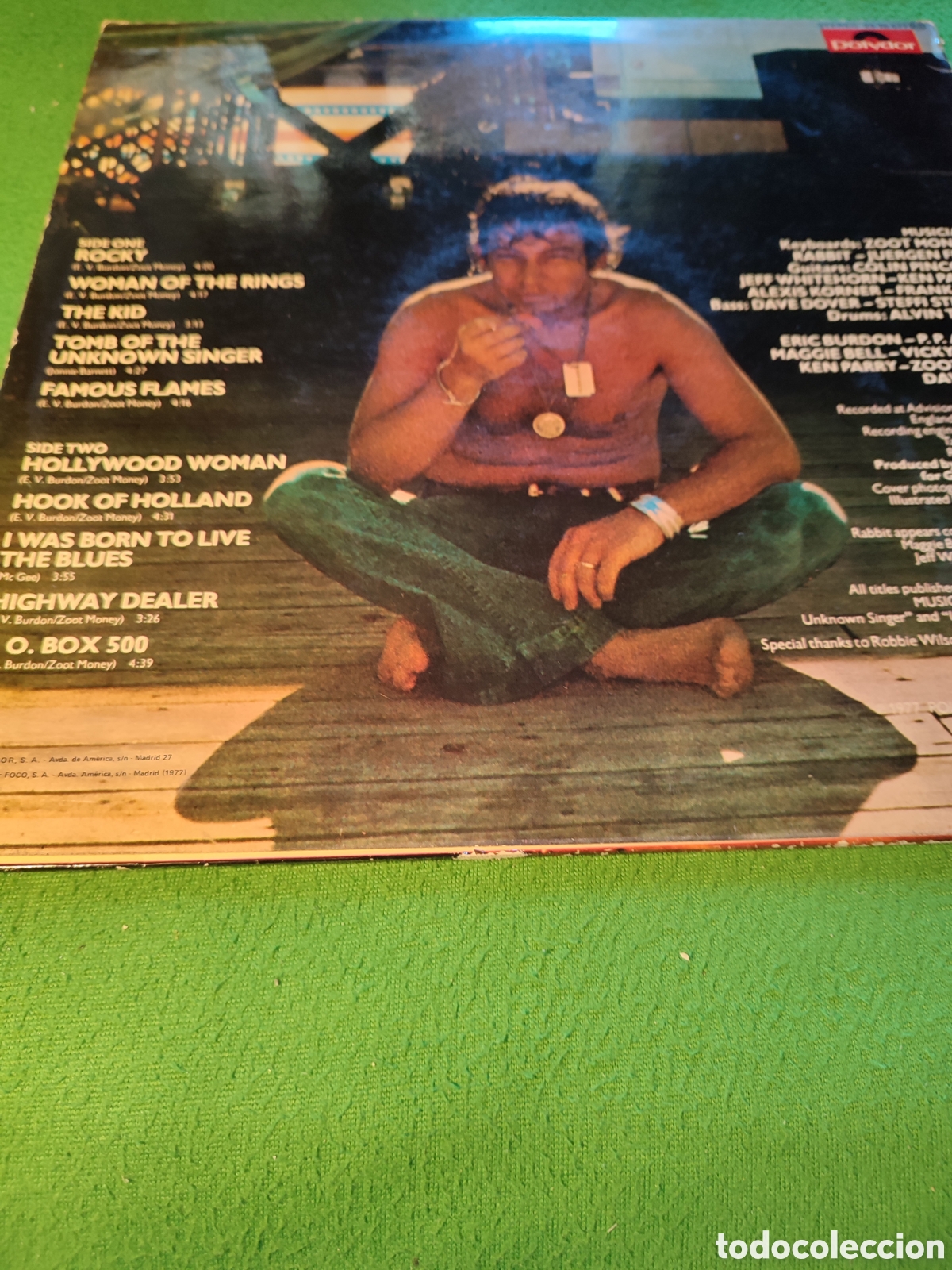Discos de vinilo: Eric Burdon - Survivor Vinilo Lp - Foto 2