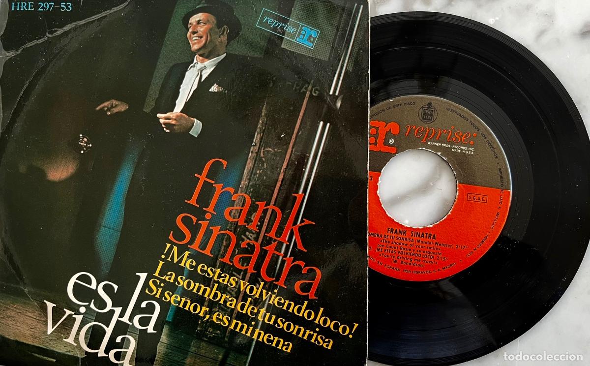 Discos de vinilo: FRANK SINATRA, ES LA VIDA + 3 TEMAS. EP ORIGINAL ESPA&Ntilde;A 1966 - Foto 1