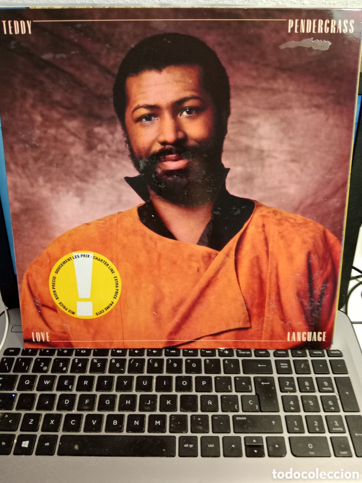 Discos de vinilo: Teddy Pendergrass - Love language (Espa&ntilde;a 1984) - Foto 1