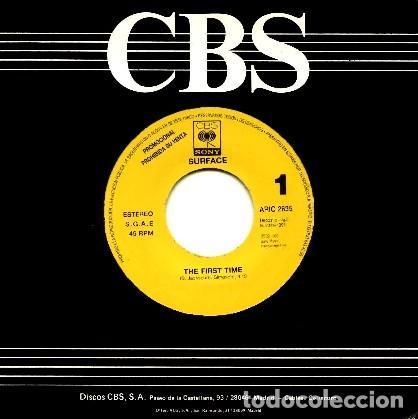 Discos de vinilo: SURFACE &middot;&middot;&middot; The first time - (Single) - Foto 1