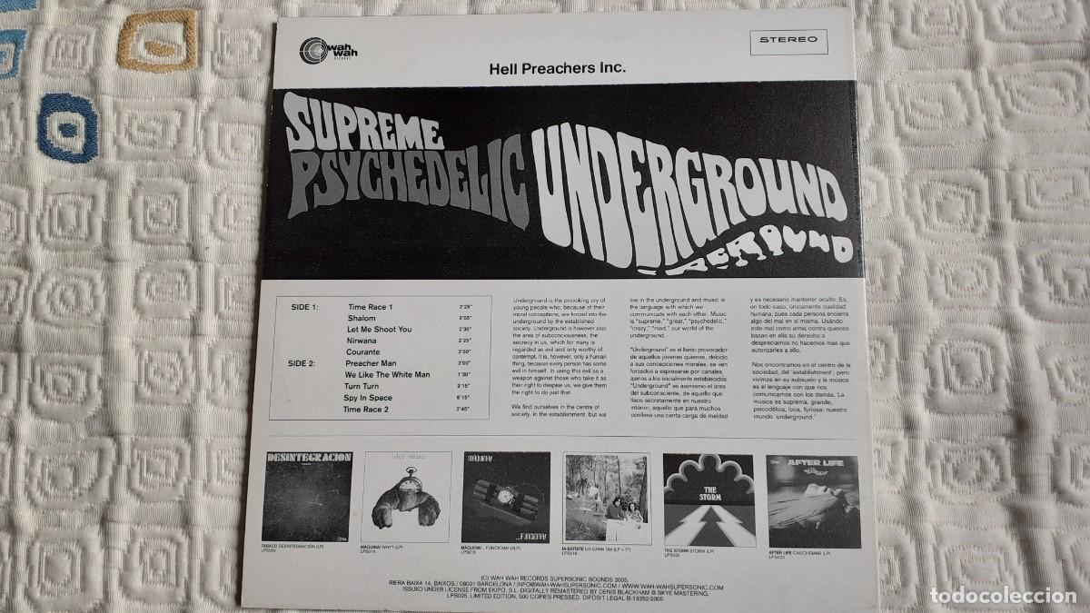 Discos de vinilo: HELL PREACHERS.- Supreme Psychedelic Underground (Reed. Wah Wah) - Foto 2