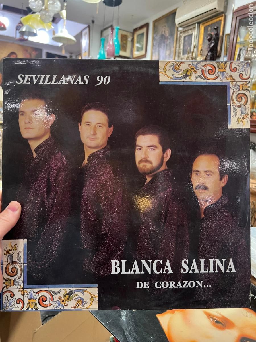 Vinyl records: LP SEVILLANAS 90 - BLANCA SALINA DE CORAZON...