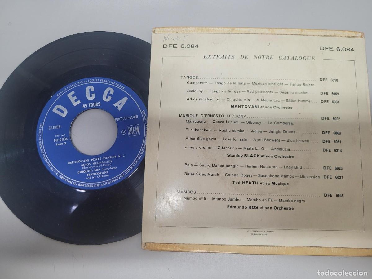 Discos de vinilo: Mantovani disco muy buscado ep - Foto 3