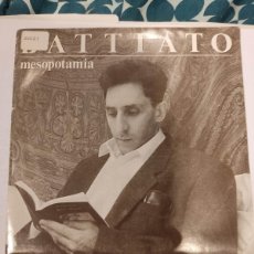 Discos de vinilo: FRANCO BATTIATO-MESOPOTAMIA/EL MITO DEL AMOR(IL MITO DELL'AMORE)(SP,EMI,1989)-SNG PROMOCIONAL