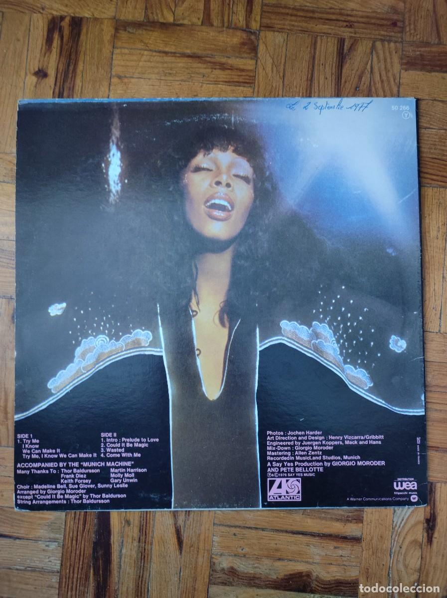 Discos de vinilo: Donna Summer &ndash; A Love Trilogy - 1976 - lp - Foto 2