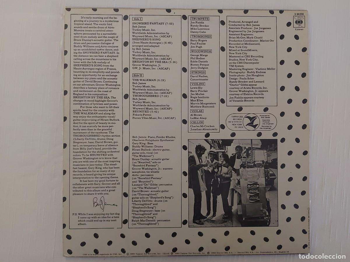 Discos de vinilo: LP Bob James. H - Foto 2