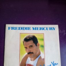 Discos de vinilo: FREDDIE MERCURY ‎– I WAS BORN TO LOVE YOU - SG CBS 1985 - SIN APENAS USO - QUEEN - ROCK 80'S