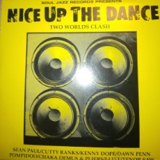 Discos de vinilo: 2 X 12” - NICE UP THE DANCE (2003 UK REGGAE/DANCEHALL/RAGGA/HIP-HOP COMP.)