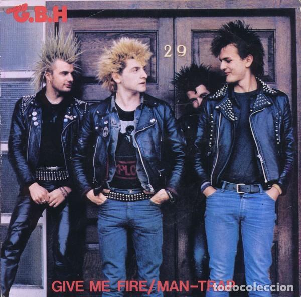Discos de vinilo: Charged G.B.H &ndash; Give Me Fire / Man-Trap - Foto 1