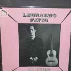 Discos de vinilo: LEONARDO FAVIO - FUISTE MIA UN VERANO / 8901 - PRIMERA PRENSA - CON INSERT