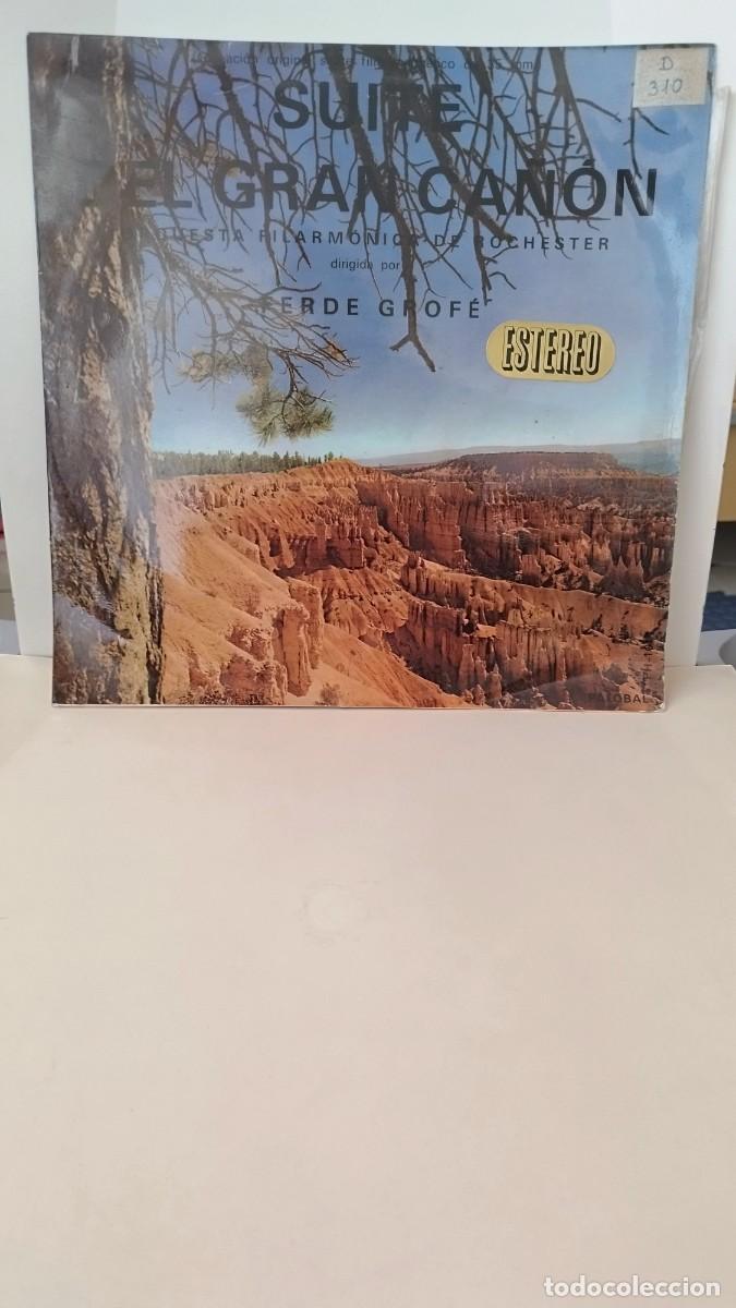 Disques de vinyle: SUITER GRAN CANON ESTA FILARMONICKADE ROCHESTER dirigida por ERDE GROF&Eacute;.Lp