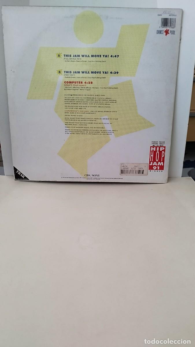 Discos de vinilo: Funky Posse &ndash; This Jam Will Move Ya!.Maxi Single - Foto 2