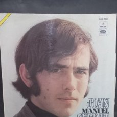 Discos de vinilo: JOAN MANUEL SERRAT / LDS-2165 - CON INSERT - DISCO ARGENTINO - 1969