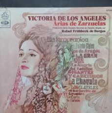 Discos de vinilo: RAFAEL FRÜHBECK DE BURGOS - ARIAS DE ZARZUELAS / 67006 - CON LETRAS - CARÁTULA DOBLE - 1972