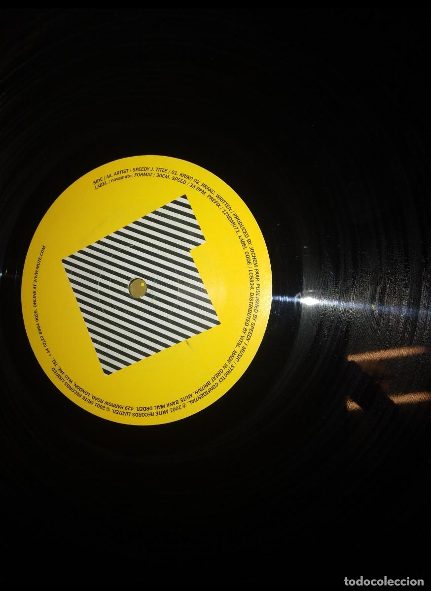 Discos de vinilo: TECHNO MAXI E.P. 12&rdquo; - SPEEDY J - KREKC (2002 UK) - Foto 4